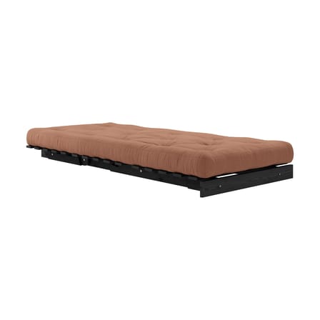 Fauteuil convertible Roots / Dormeuse & lit d'appoint - 3 positions / Structure noire - KARUP DESIGN