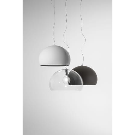 Suspension FL/Y plastique blanc / Ø 52 cm - Kartell