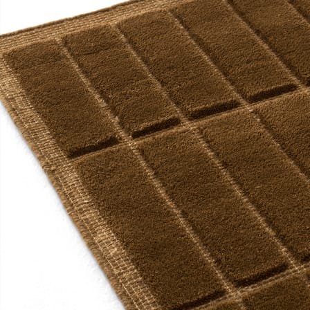 Tapis Tile marron / 170 x 240 cm - Tissé à la main - Audo Copenhagen
