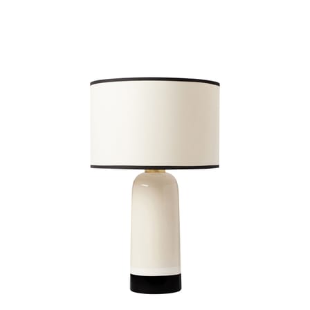 Tischleuchte Sicilia keramik weiß / H 50 cm - Maison Sarah Lavoine