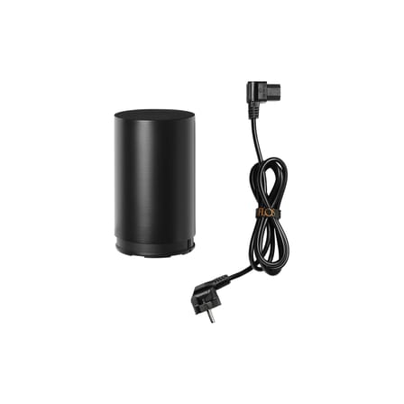 Accessoire  métal noir / Bloc prise pour branchement secteur - Pour suspension String Light - Flos