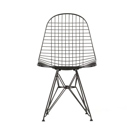 Wire Chair DKR Chair metal black / By Charles & Ray Eames, 1951 - Vitra