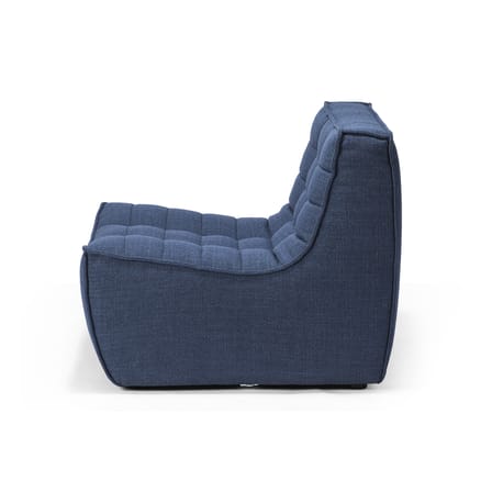 Chauffeuse N701 tissu bleu - Ethnicraft