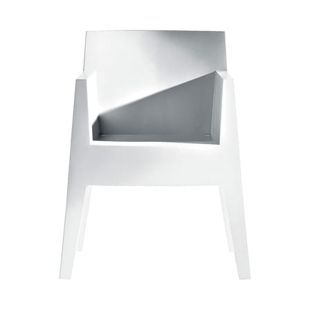 Fauteuil empilable Toy plastique blanc / Philippe Starck, 1995 - Driade