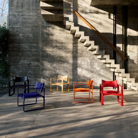 Fauteuil Series 270 F bois bleu / Verner Panton (1965) - Verpan