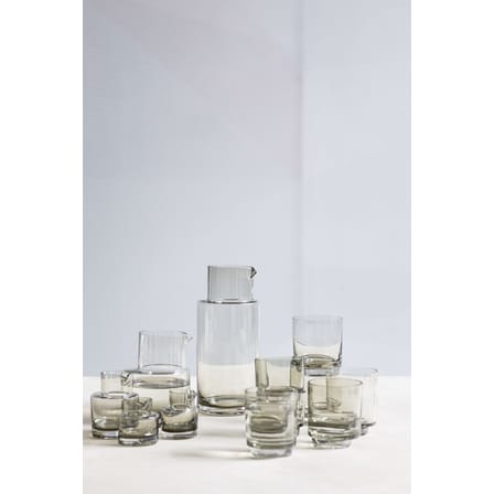 Glas Inner Circle glas grau / 15 cl - Glas - valerie objects