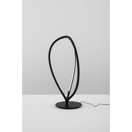 Lampe de table Arrival LED métal noir / Aluminium - H 66 cm - Artemide