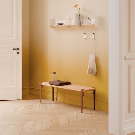 Pied avec fixation étau by Uchronia / H 43 cm - Pour créer table basse ou banc - TIPTOE
