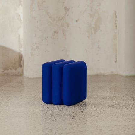 Sitzkissen Radd textil blau - NOO.MA