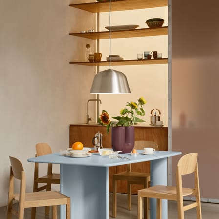 Sospensione Ambit metallo argento / Ø 40 cm - Muuto