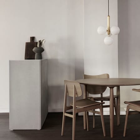 Suspension Miira 4 verre / Ø 38 cm - NUURA