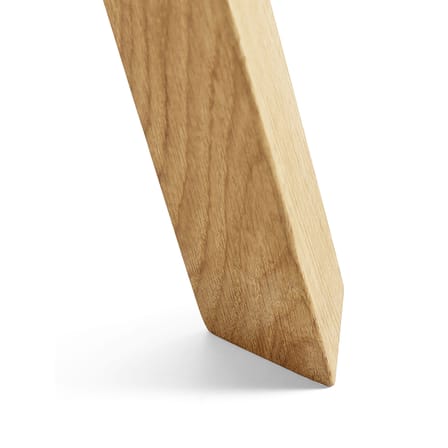 Table ovale Triangle bois beige / 250 x 85 cm - Hay