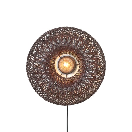 Applique avec prise Arizona / Ø 50 cm - Rotin - GOOD&MOJO