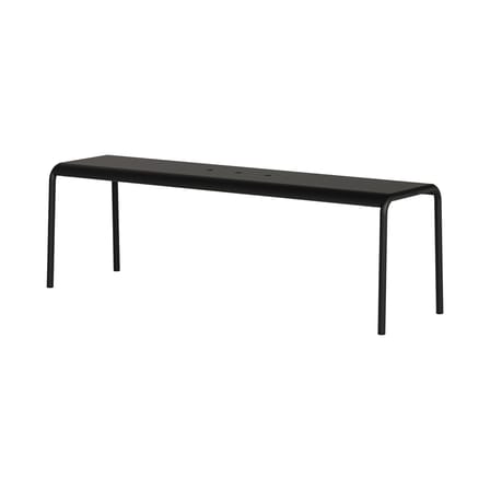 Bank Panorama metall schwarz / L 140 cm - TIPTOE