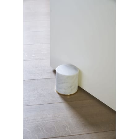 Cale-porte  marbre blanc / Marbre - H 10 cm - Opinion Ciatti