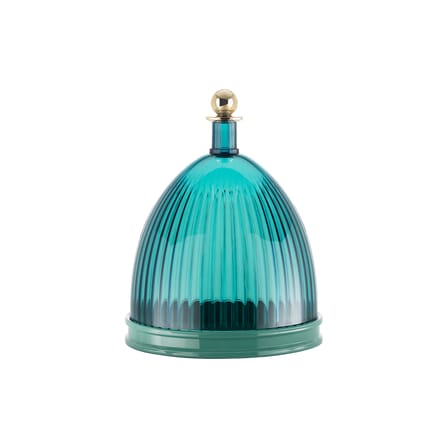 Centre de table La Coupole vert / Ø 24 cm x H 30,5 cm - Kartell