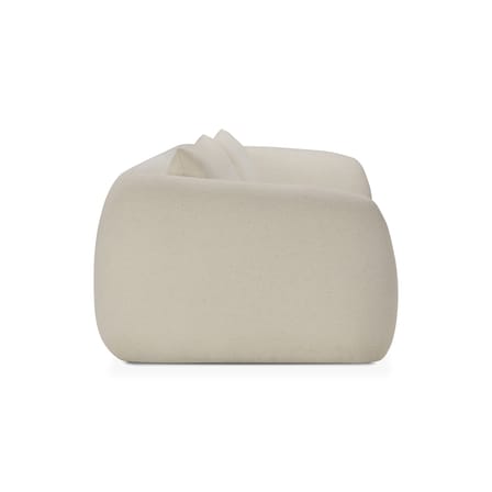 Canapé 2 places Figur tissu blanc / L 204 cm - Ethnicraft