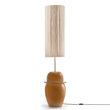 Heritage 02 Floor lamp textile brown / Height: 154 cm - Serax