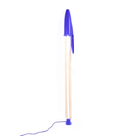 Lampe Bic Lamp bleu / LED - H 178 cm - Seletti