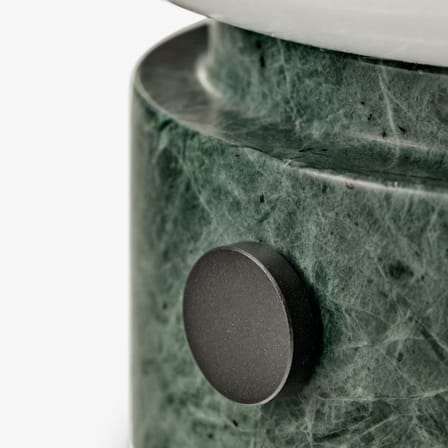Lampe sans fil rechargeable Mist AP21 marbre vert - &tradition