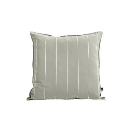 Terrazza - Narrow Stripe Outdoor cushion textile grey / 60 x 60 cm - Hay