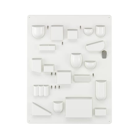 Rangement mural Uten.Silo I RE plastique blanc / Recyclé - Dorothee Becker (1969) - 67 x 87 cm - Vitra