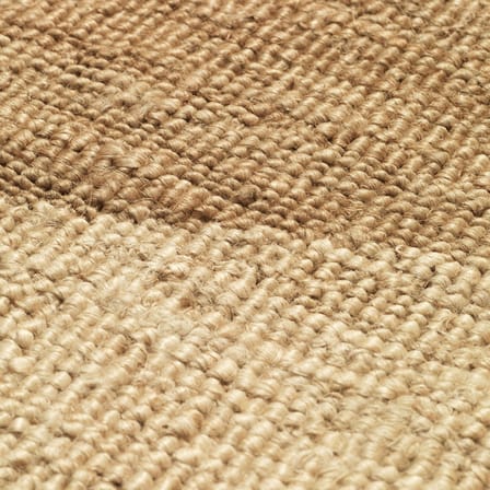 Studie Rug cane & fibres beige / 200 x 300 cm - Hand-woven Hessian - Ferm Living