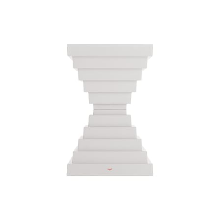 Sgabello Prince OhOh materiale plastico bianco / Philippe Starck - Kartell