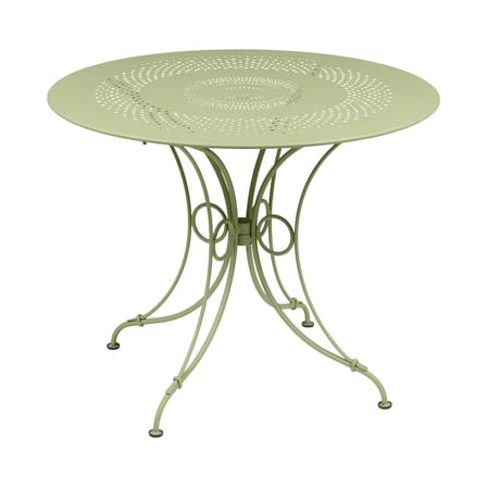 Table ronde 1900 / Ø 96 cm - Trou parasol / 5 personnes - Fermob