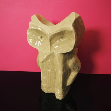 Vase After Midnight Owl  céramique jaune / Small - H 23 cm - Serax