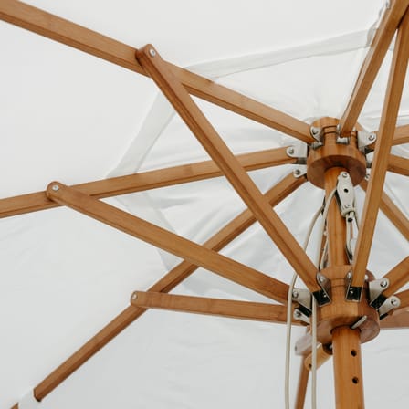 Parasol The Market blanc / Ø 210 cm - BUSINESS & PLEASURE