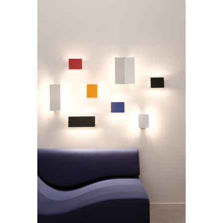 Applique  métal noir à volet pivotant double LED /Charlotte Perriand, 1962 - Nemo