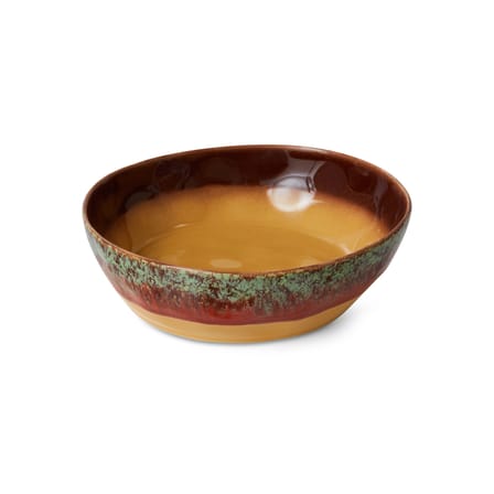 Set de 2 assiettes creuses 70s ceramics / Assiette à pâtes - Ø 18,7 cm - HK LIVING