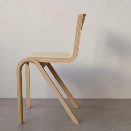 Chaise empilable Ready bois naturel - Audo Copenhagen