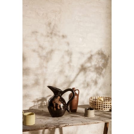 Corbeille Ceramic céramique beige / Ø 29 x H 10 cm - Fait main - Ferm Living