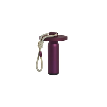Lampe extérieur sans fil rechargeable Quasar LED métal violet / H 26 cm - Petite Friture