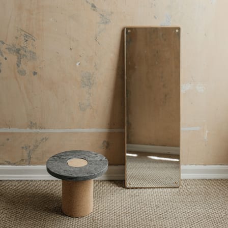 Miroir mural RM-1 Large bois naturel / 116 x 40 cm - Frama 