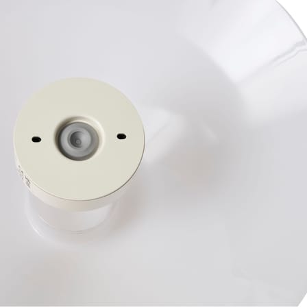 Applique Ono Flush materiale plastico bianco / Plafoniera - Ø 35 cm - Hay