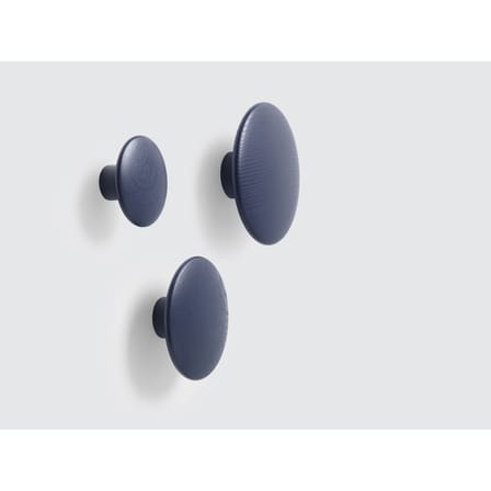 Patère The Dots Wood Medium / Bois - Ø 13 cm - Muuto
