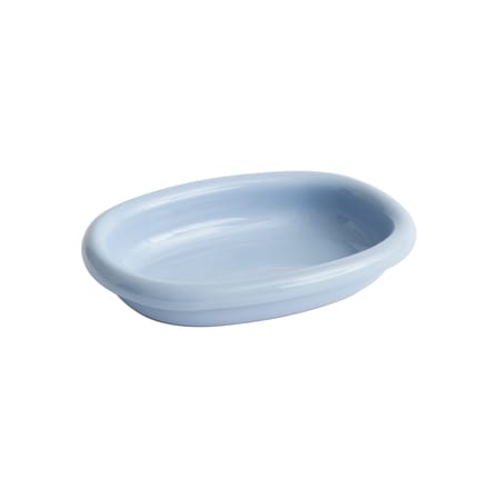 Plat de service Barro Small céramique bleu / 27,5 x 20 cm - Hay