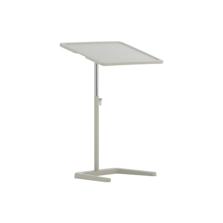 Pupitre NesTable plastique gris / Table pour ordinateur portable - Plateau inclinable - Vitra