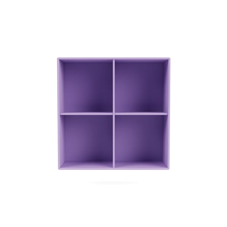 Rangement mural Show bois violet / L 69,6 x P 30 x H 69,6 cm - MONTANA