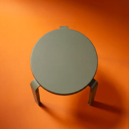 Tabouret empilable Lou Chroma bois vert / Bois éco-certifié - TIPTOE