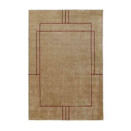 Tapis Cruise AP12  marron beige / 200 x 300 cm - Tissé main - &tradition
