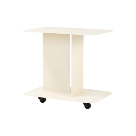 Ho Trolley metal beige / 60 x 40 x H 54 cm - NOO.MA