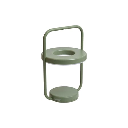 Ulli LED Wireless rechargeable outdoor lamp metal green / H 29.5 cm - Fermob
