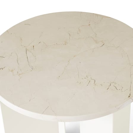  Accessory marble white / Tray for Androgyne Coffee table Ø 63 cm - Audo Copenhagen