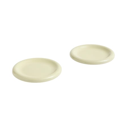 Set de 2 assiettes à dessert Barro céramique / Ø 18 cm - Hay