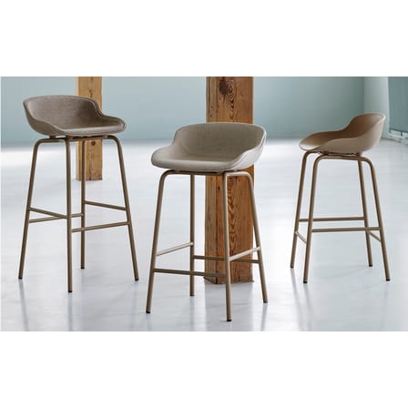 Barhocker Hyg plastikmaterial beige / H 65 cm - Polypropylen - Normann Copenhagen