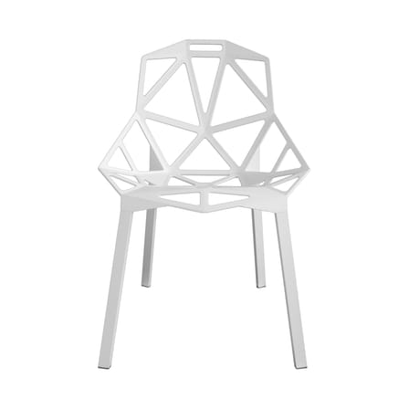 Chaise empilable Chair One métal blanc / Konstantin Grcic, 2003 - Magis